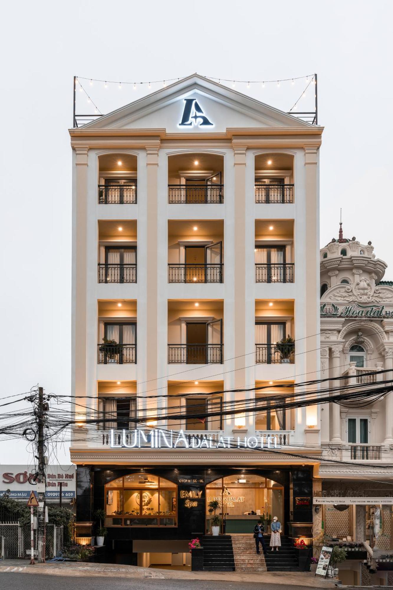 Lumina Hotel Da Lat Central Exterior foto
