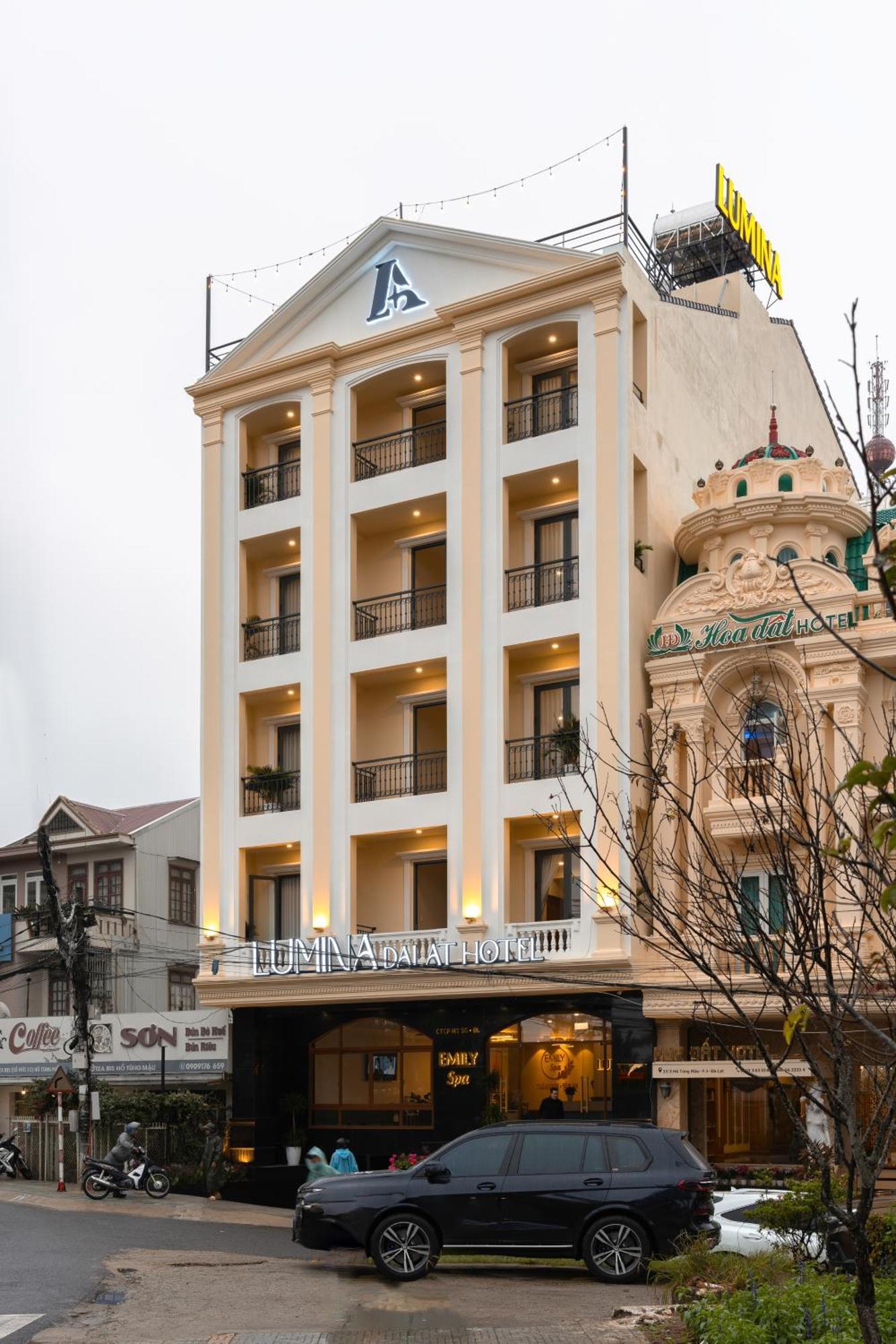 Lumina Hotel Da Lat Central Exterior foto